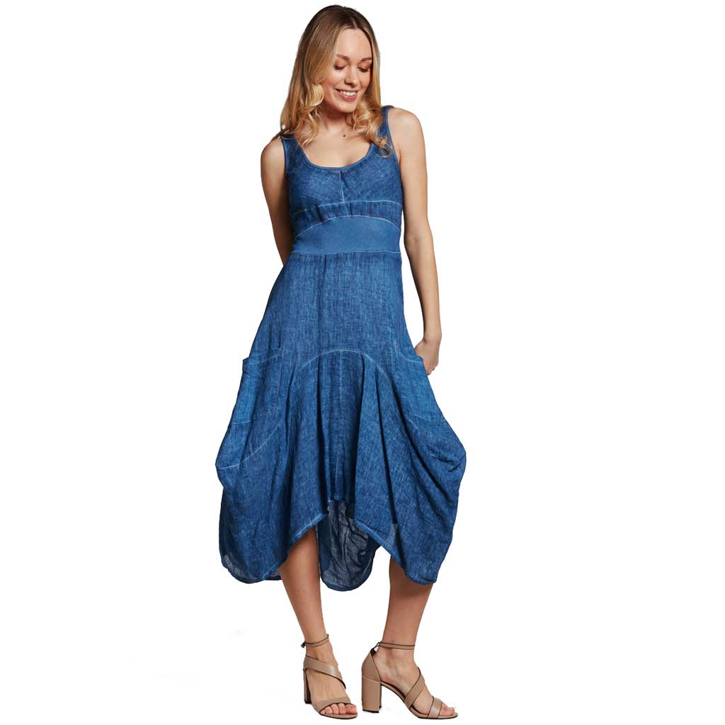 Inizio Magic Denim Pocket Dress