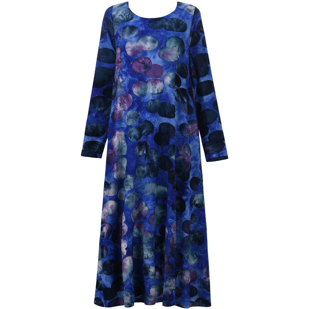 Alembika Blue Dot Dress