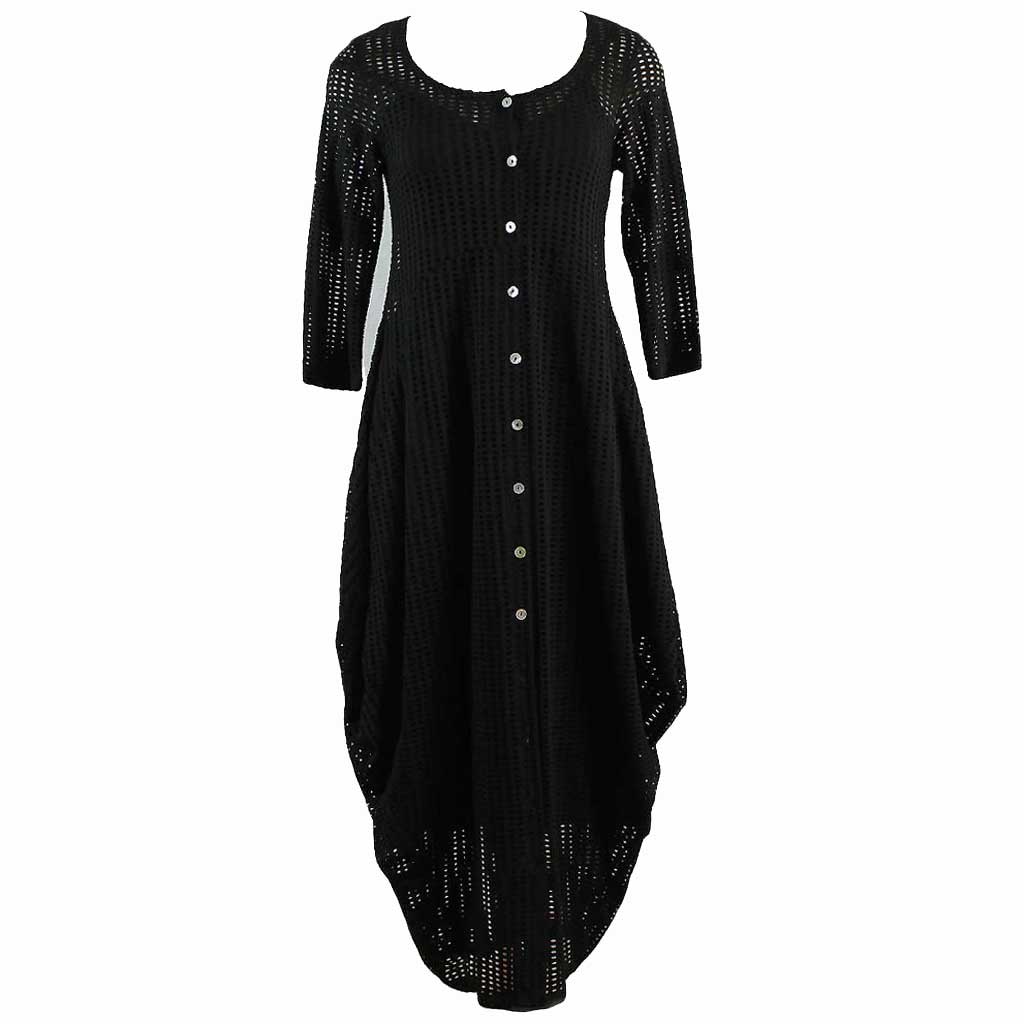 Alembika Button Up Dress - Simply Bella
