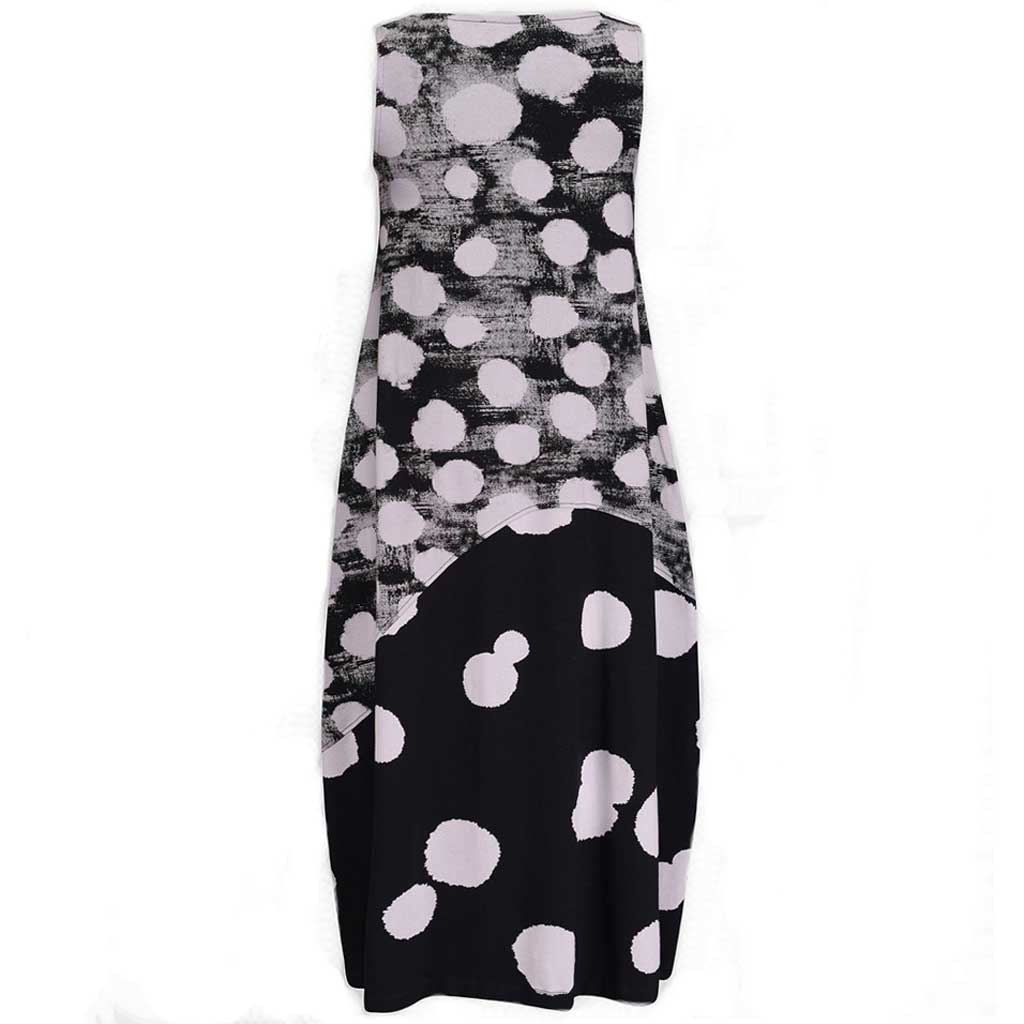 Alembika Cloud Tank Black Dress