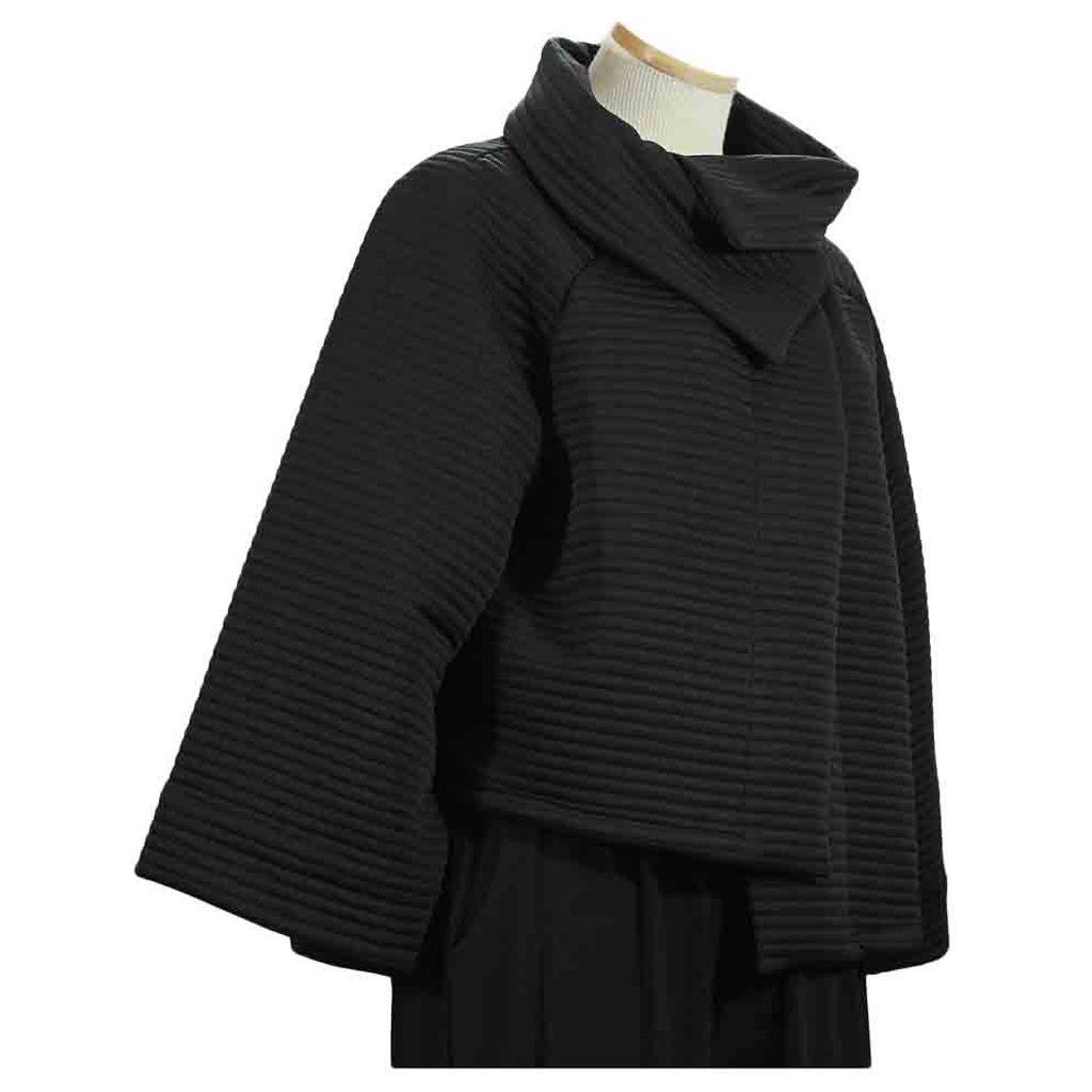 Alembika Crop Black Jacket - Simply Bella