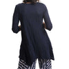 Alembika Drape Pocket Navy Tunic