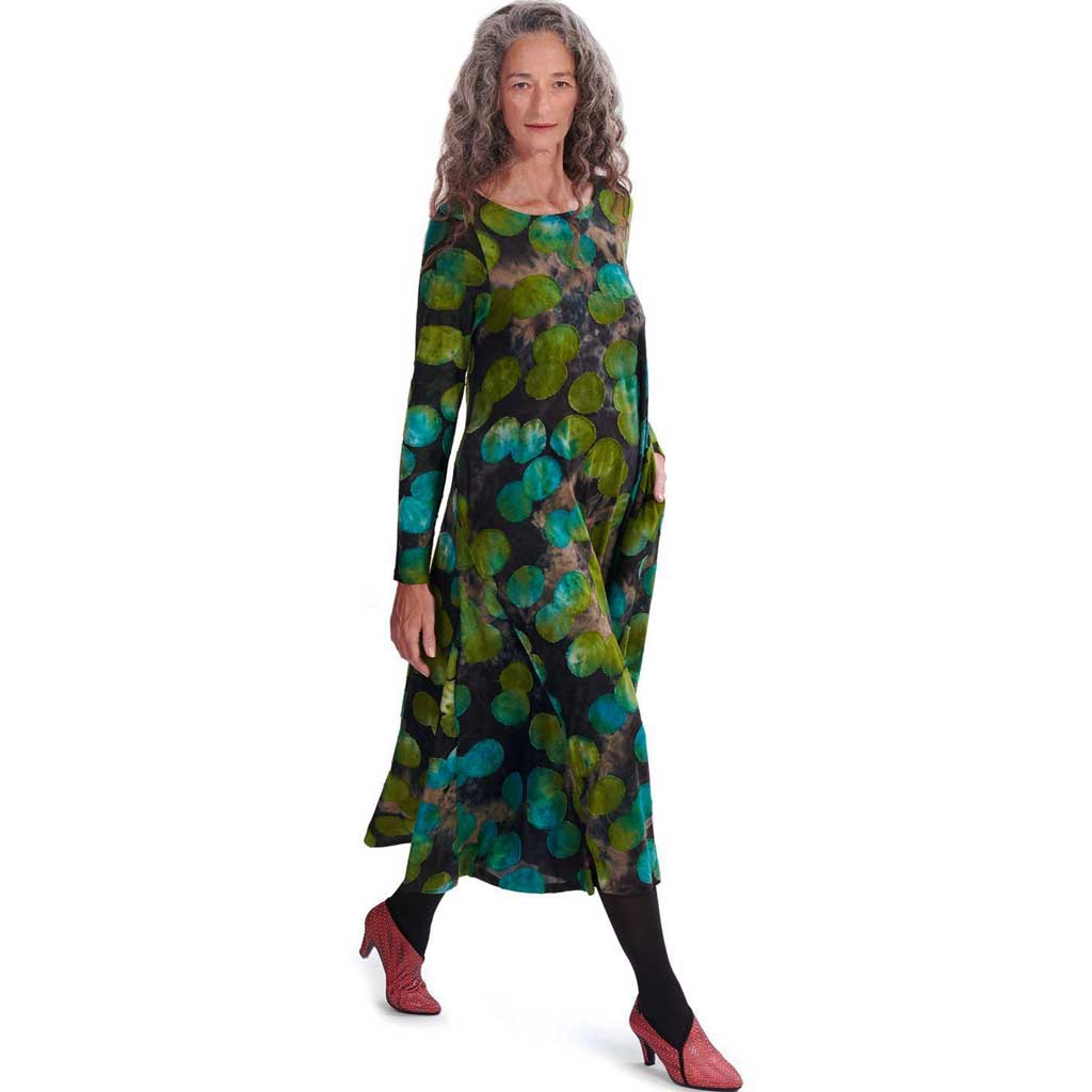 Alembika Green Dot Dress