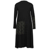 Alembika Line Black Brown Dress - Simply Bella