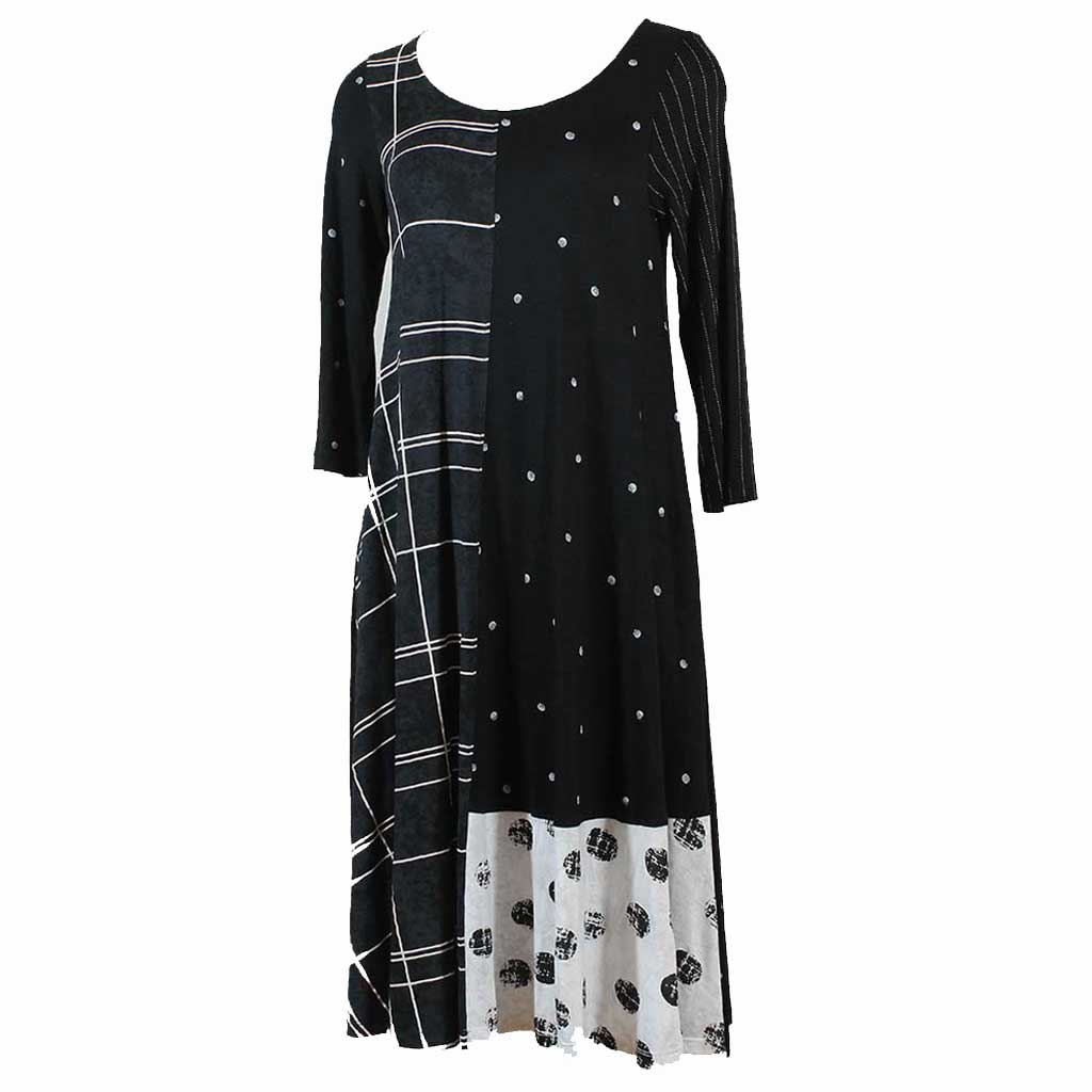 Alembika Mix Media Dress - Simply Bella