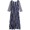 Alembika Navy Dot Dress