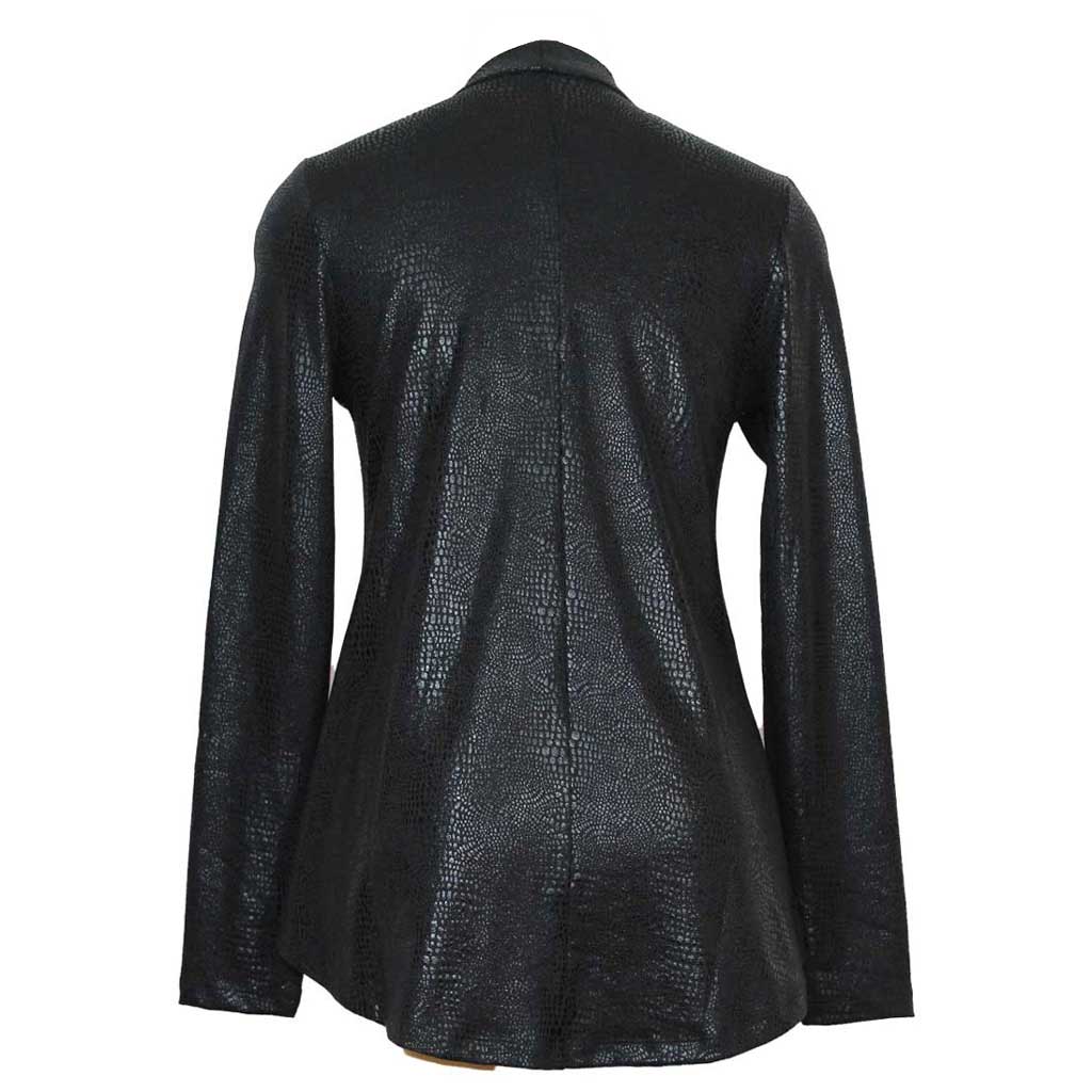 Alembika Snakeskin Black Top