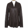 Alembika Snakeskin Brown Top