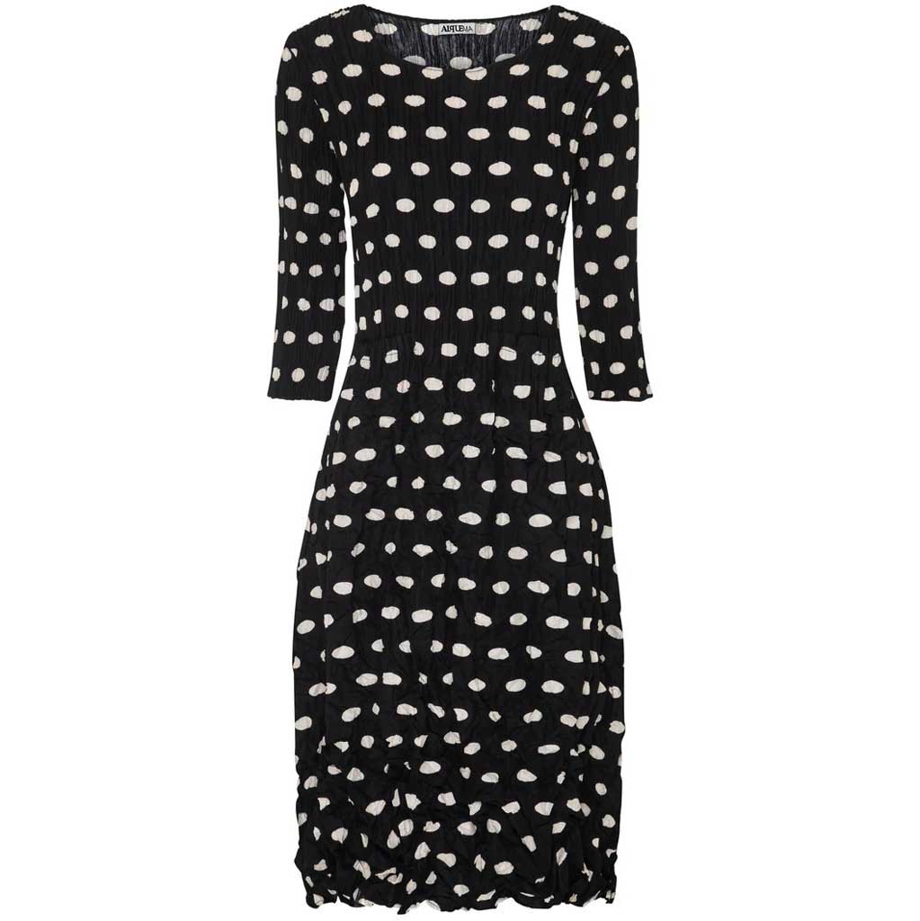 Alquema Elliptical Spot Smashed Pocket Dress