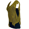 BK Moda Distressed Vest Mustard