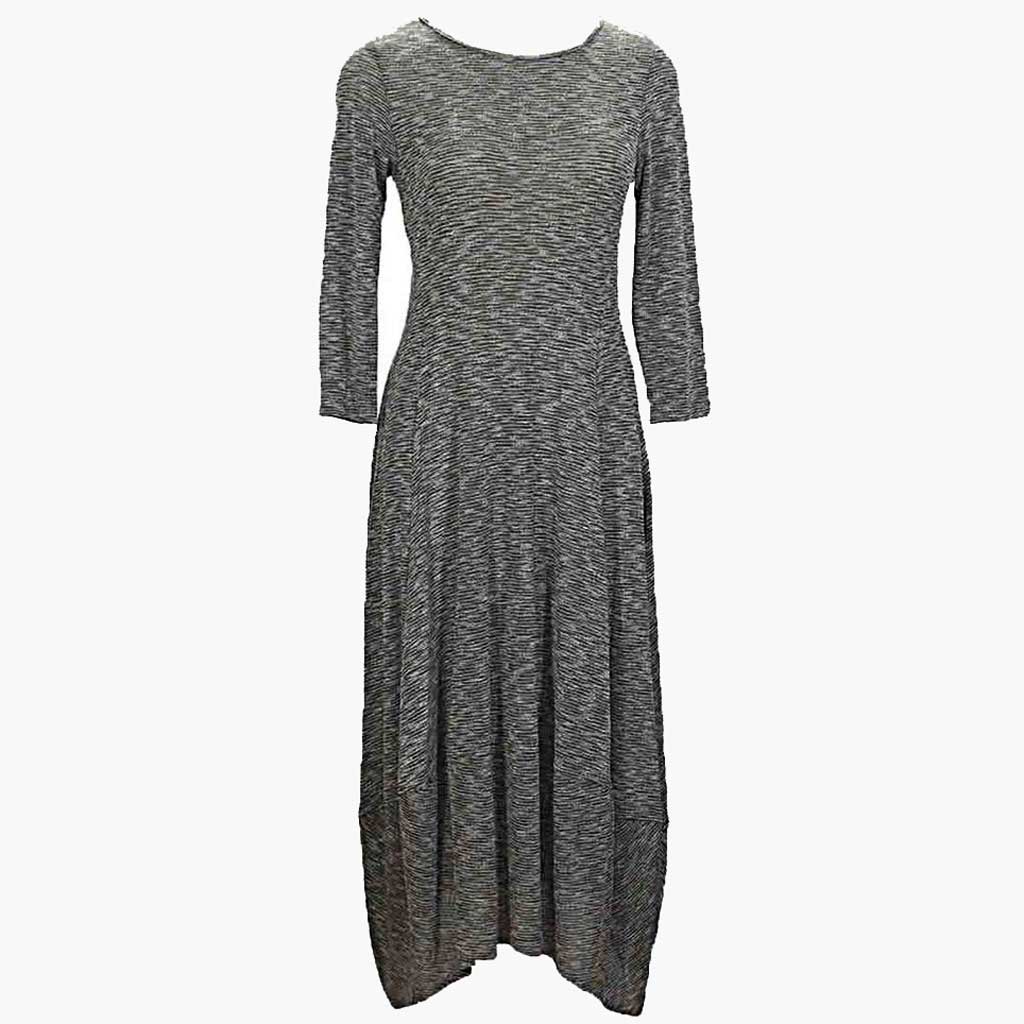 Comfy USA Kati Dress Gray - Simply Bella