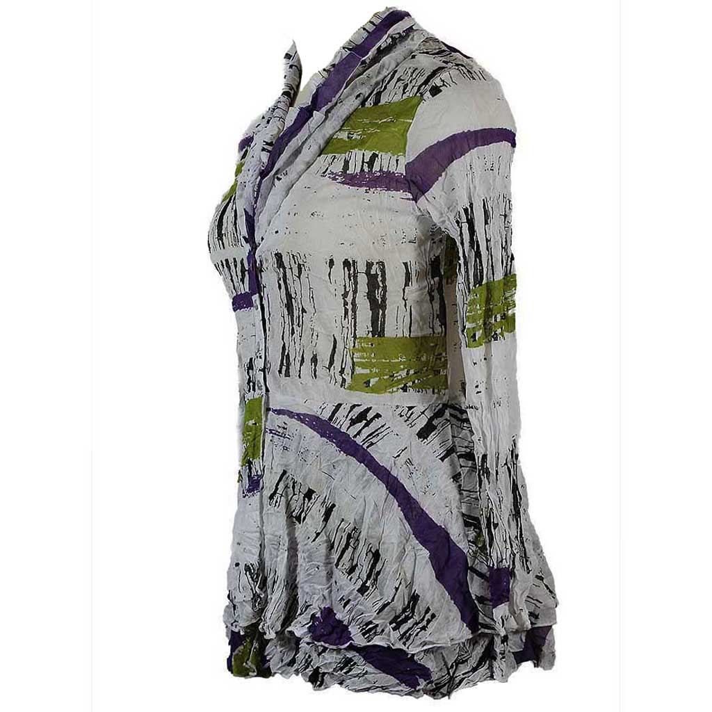 Comfy USA Natalie Jacket White