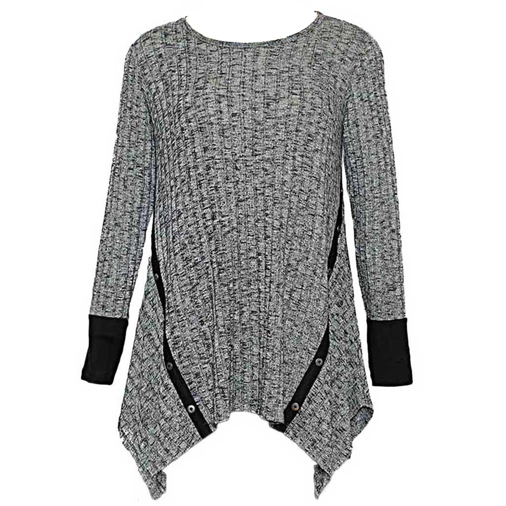 Comfy USA Randi Tunic Gray