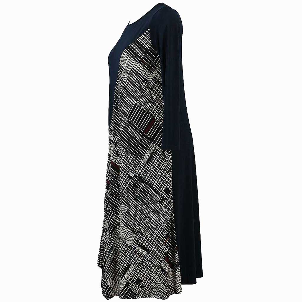 Comfy USA Striped Knit Dress - Simply Bella