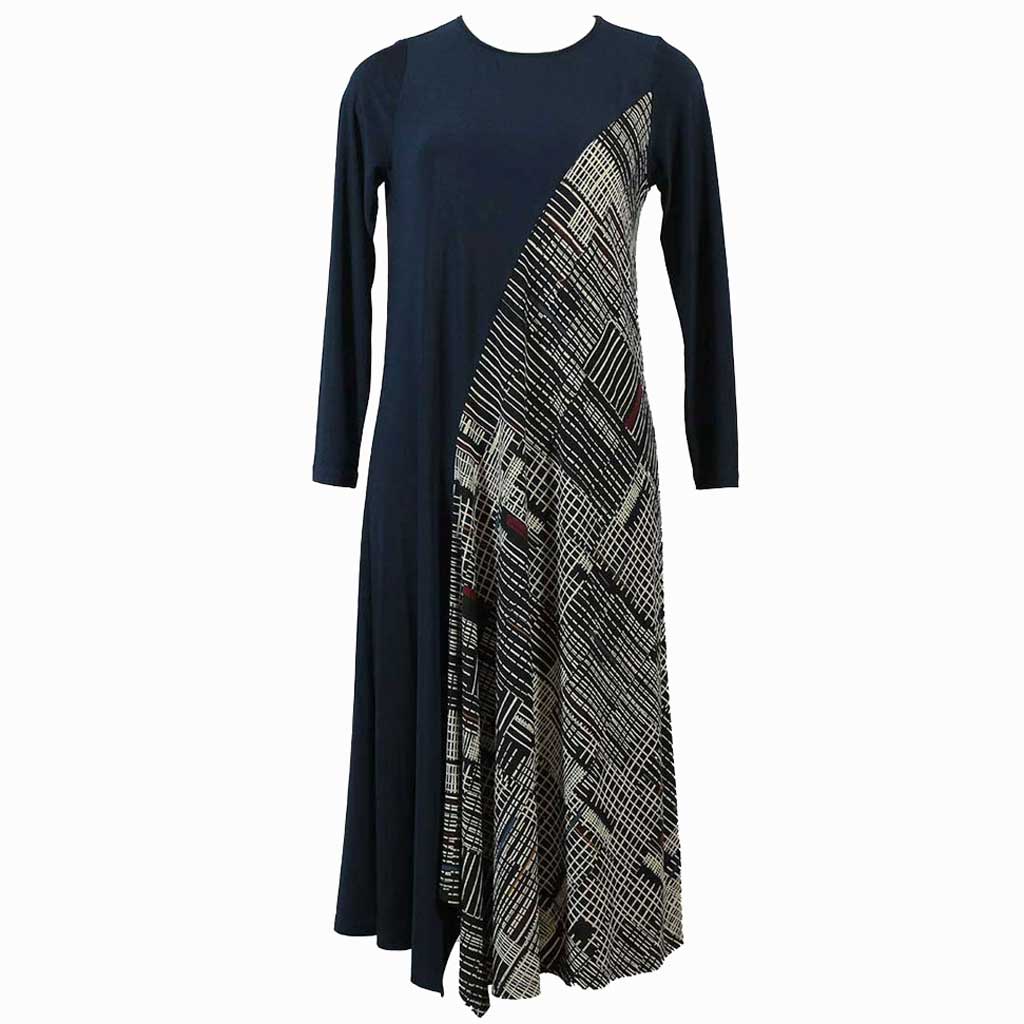 Comfy USA Striped Knit Dress - Simply Bella