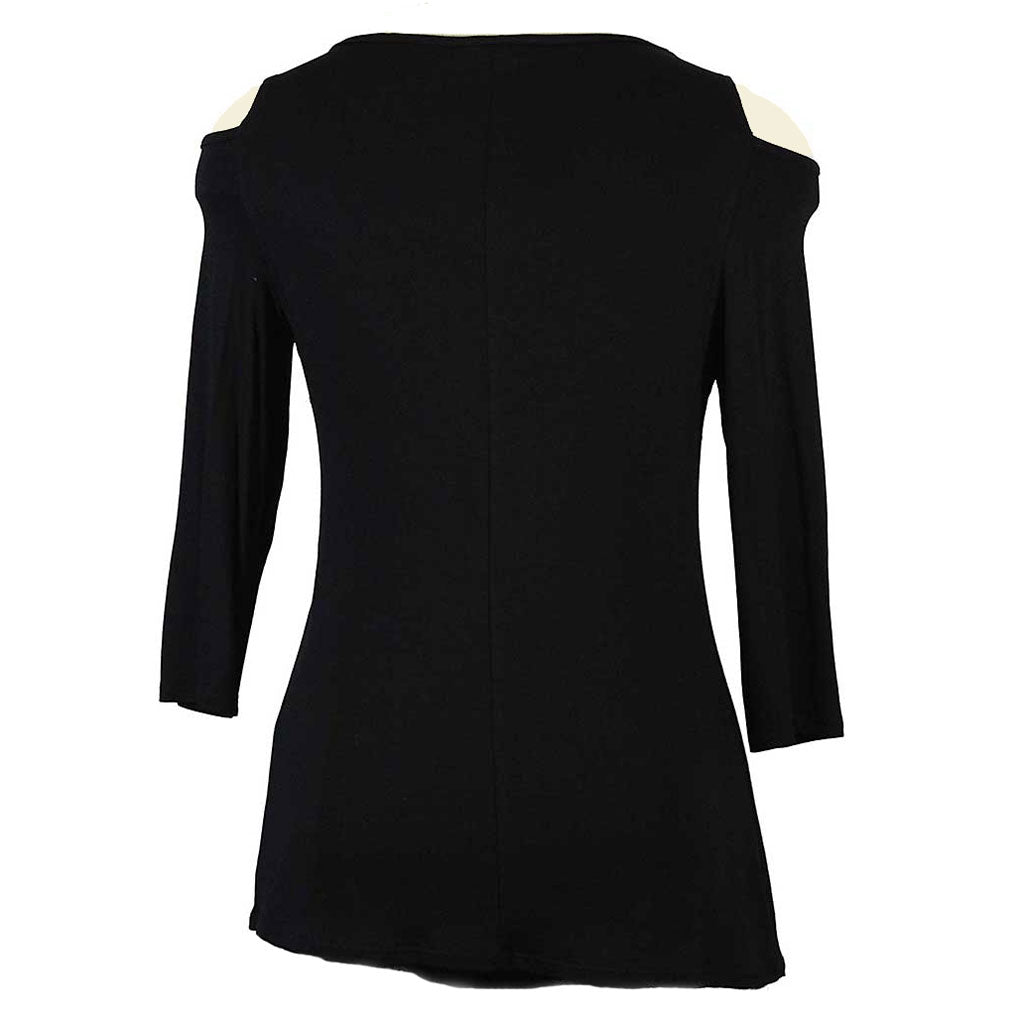 Deca Open Shoulder Top - Simply Bella