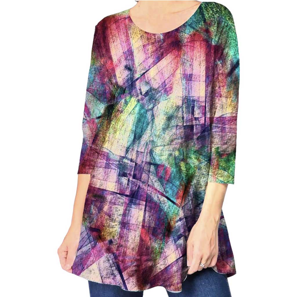 ET'Lois Multi Color Tunic