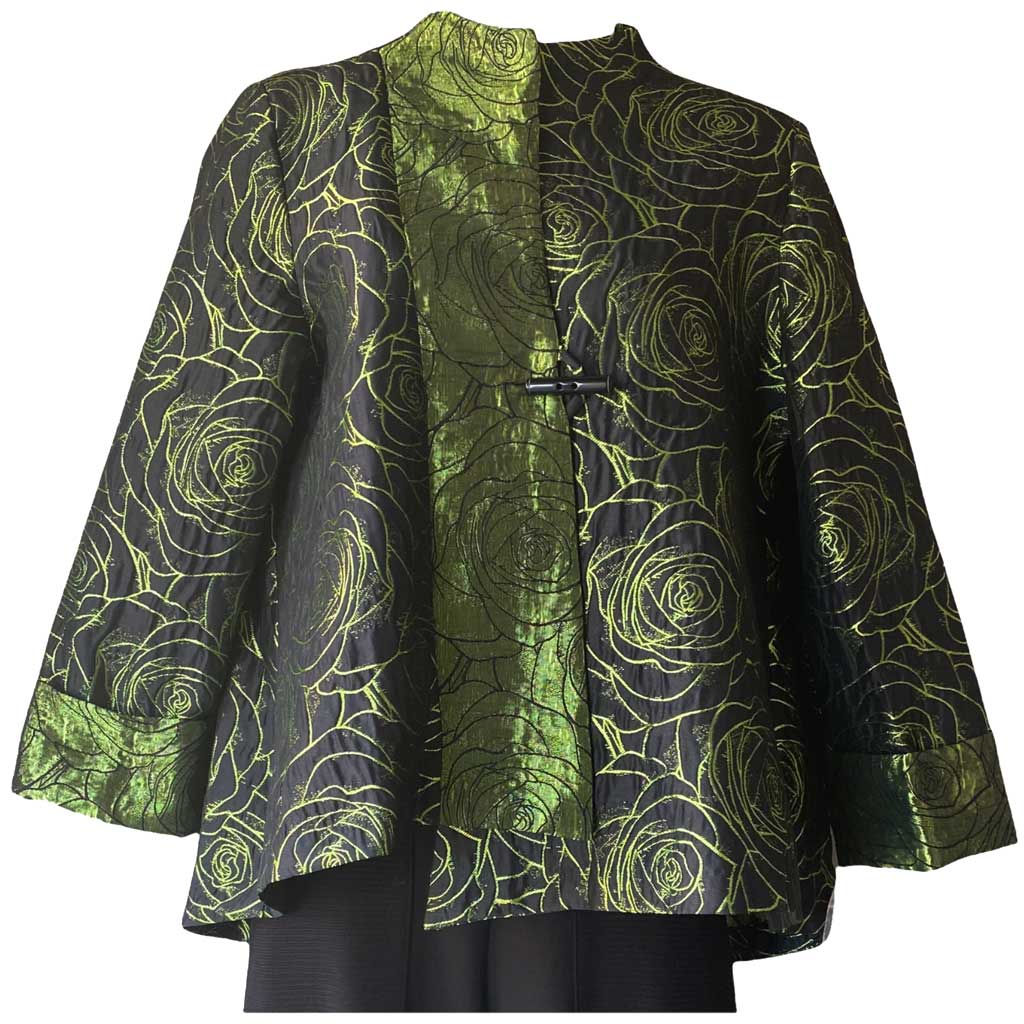 Collection Green Jacquard Jacket