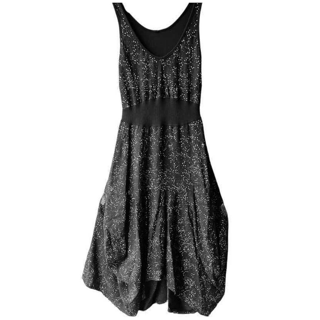 Inizio Magic Black Splash Pocket Dress