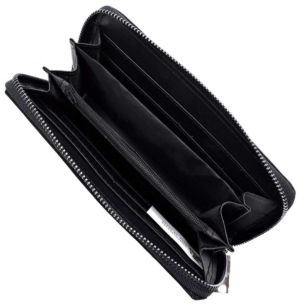 SB Collection Checker Black Wallet