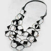 Sylka Sadie Loop Necklace Black