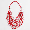 Sylka Adelyn Necklace Red