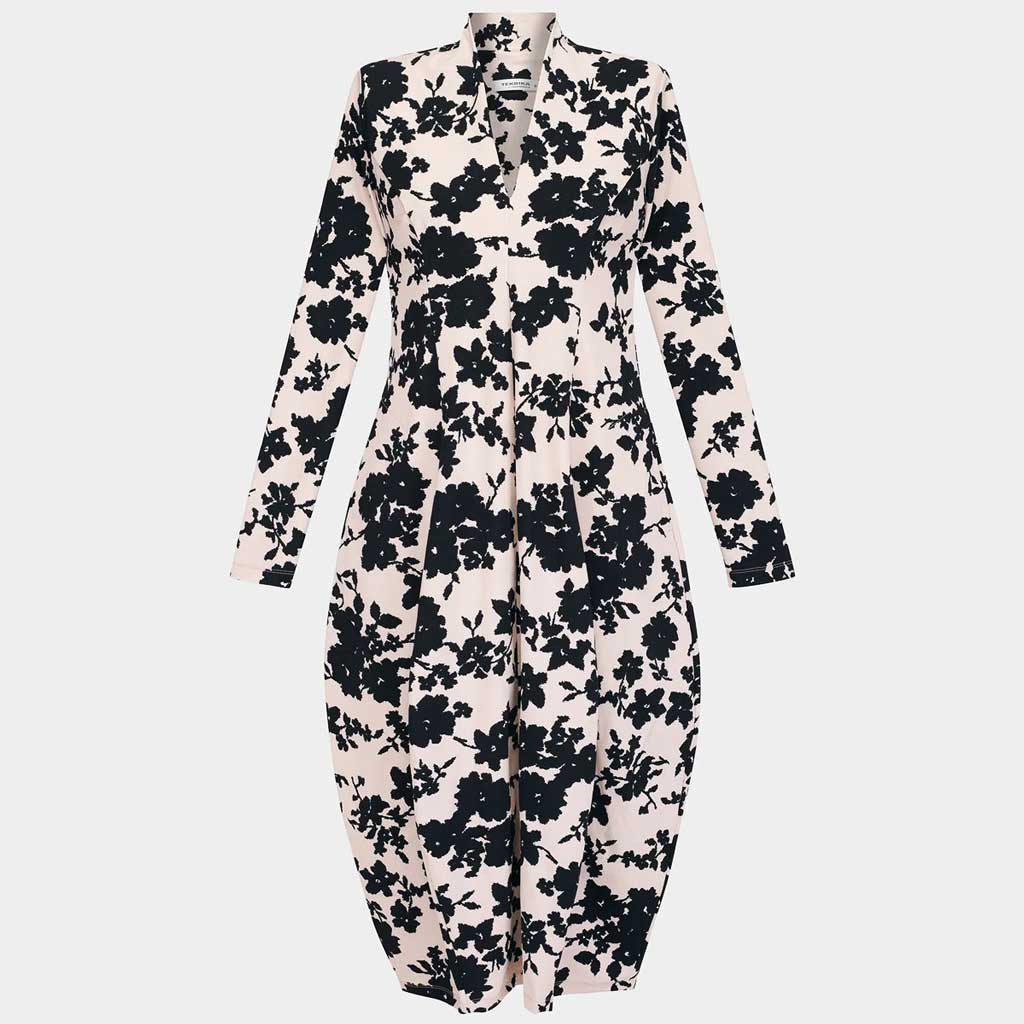 Alembika Bloom Floral Cocoon Dress