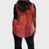 Alembika Crushed Velvet Magenta Top