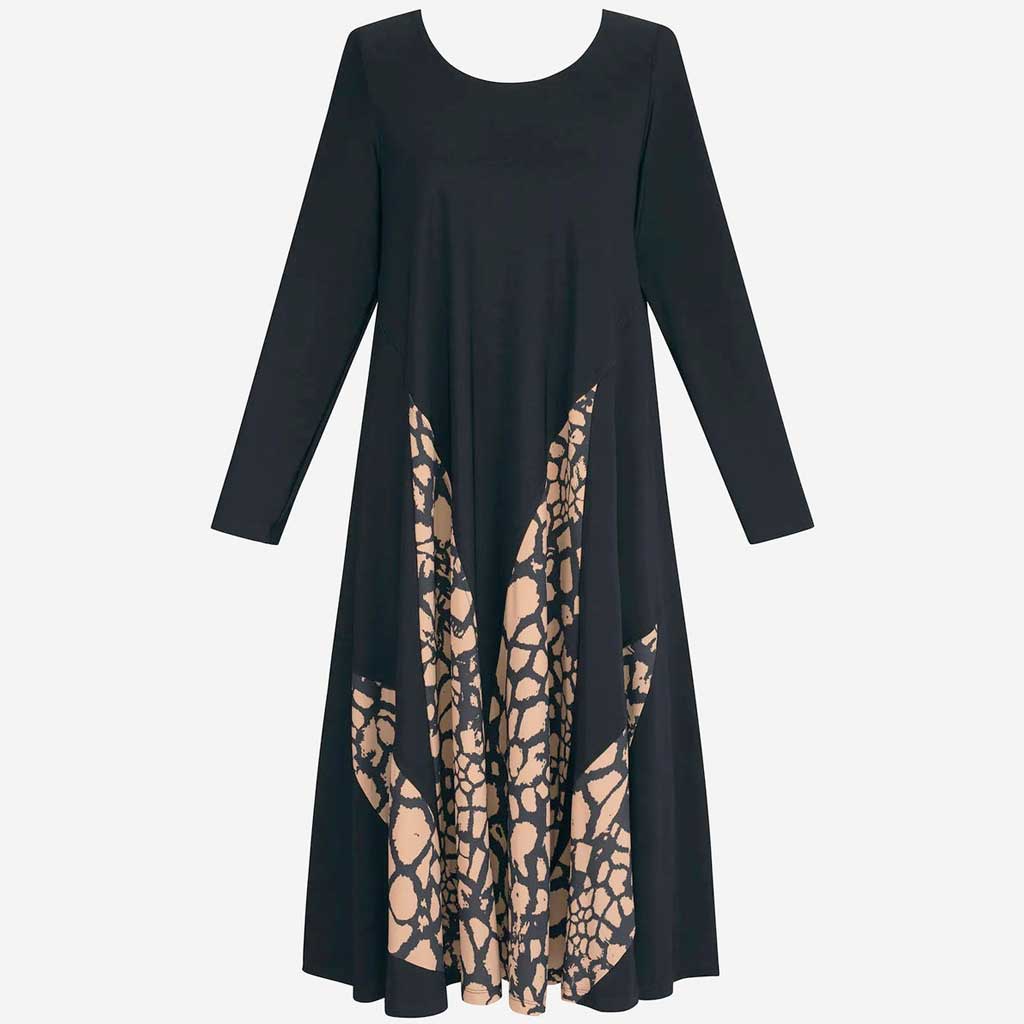 Alembika Flame Trapeze Dress