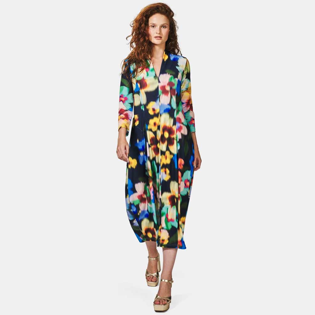 Alembika Forget-Me-Not Cocoon Garden Dress
