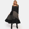 Alembika Gabby Black/Gray Swing Dress