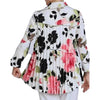 IC Collection Floral Back Pleats Jacket