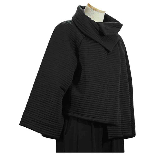 Alembika Crop Black Jacket - Simply Bella