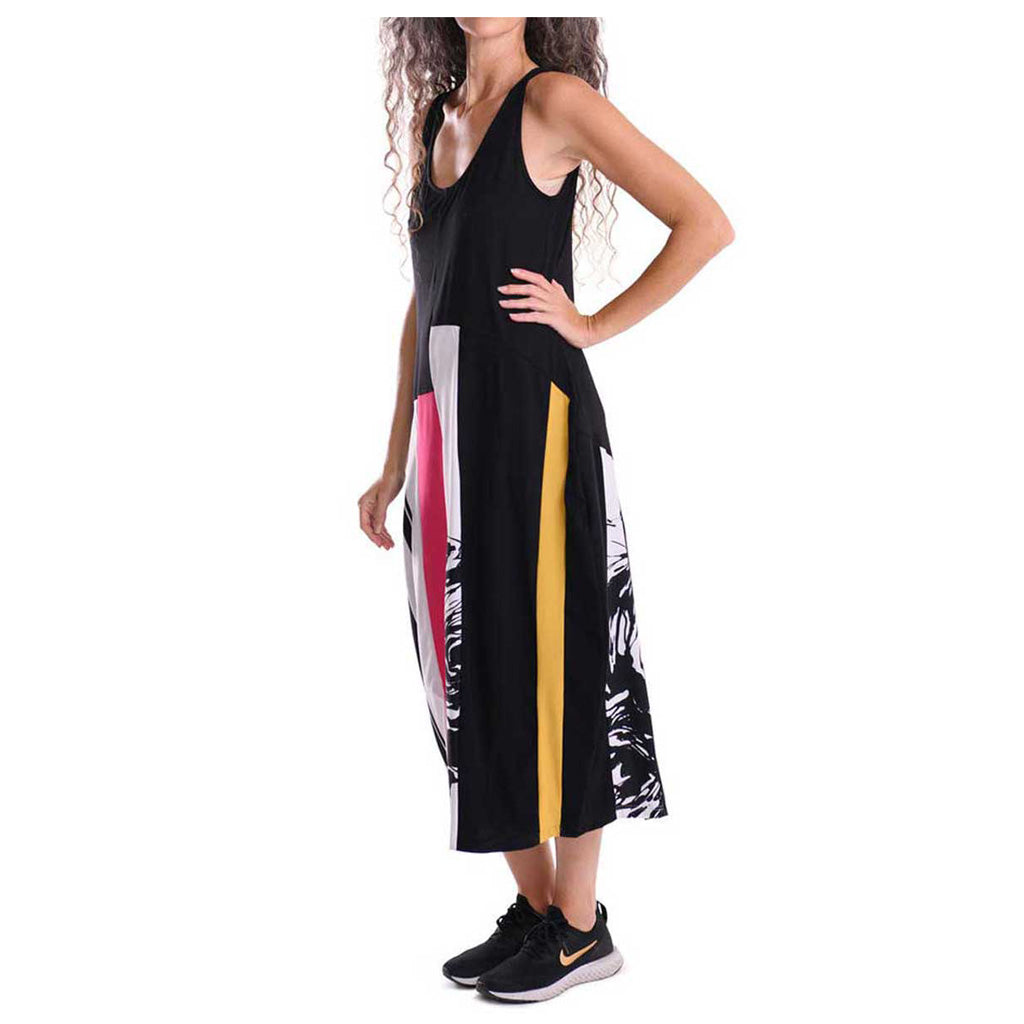 Alembika Line Colorblock Dress - Simply Bella 