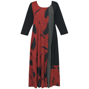 open lace back dress Maya Crinkle Dress main image 1