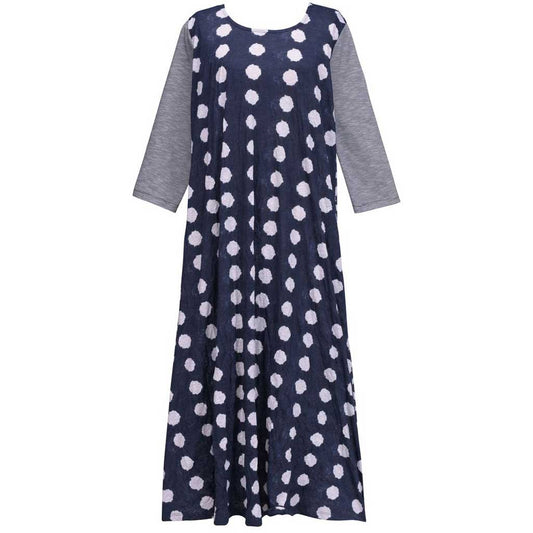 Alembika Navy Dot Dress