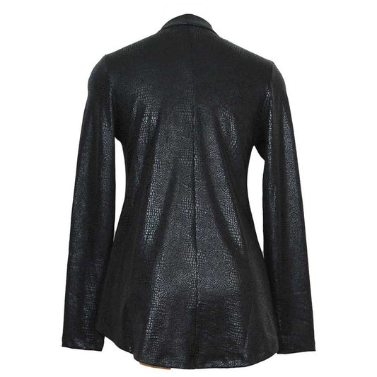 Alembika Snakeskin Black Top