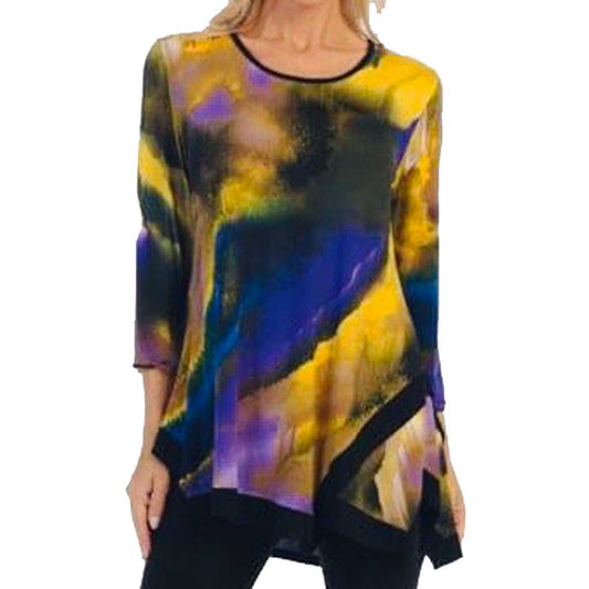 Caribe Purple Dream Swing Tunic