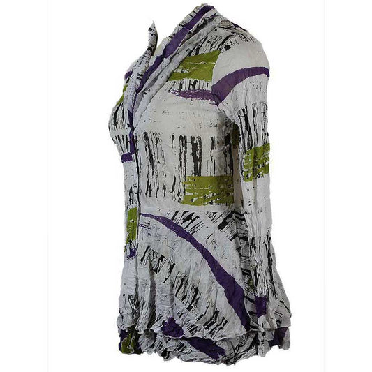 Comfy USA Natalie Jacket White