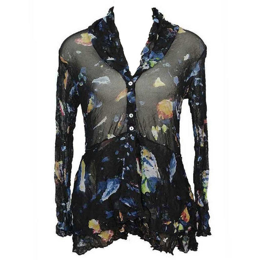 Comfy USA Natalie Watercolor Jacket