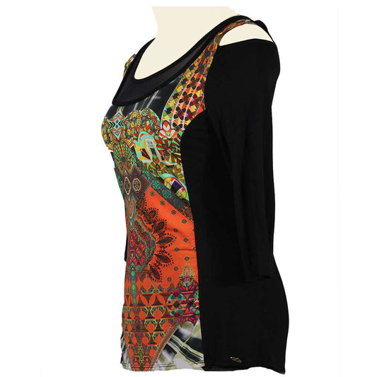 Deca Open Shoulder Top - Simply Bella