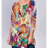 ET'Lois Abstract Print Tunic