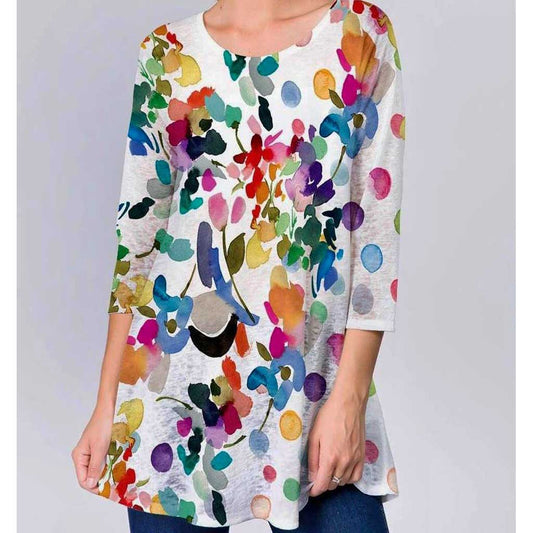 ET'Lois Summer Garden Tunic