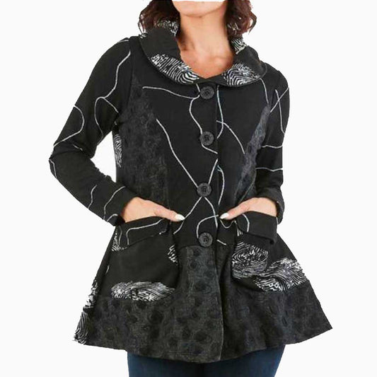 High Secret Button Down Jacket - Simply Bella