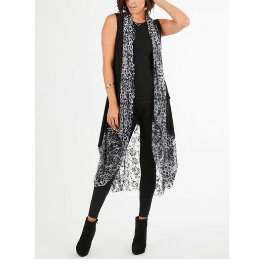 High Secret Leopard Vest - Simply Bella