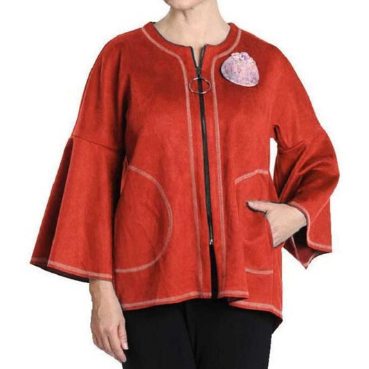 IC Collection Bell Sleeve Jacket