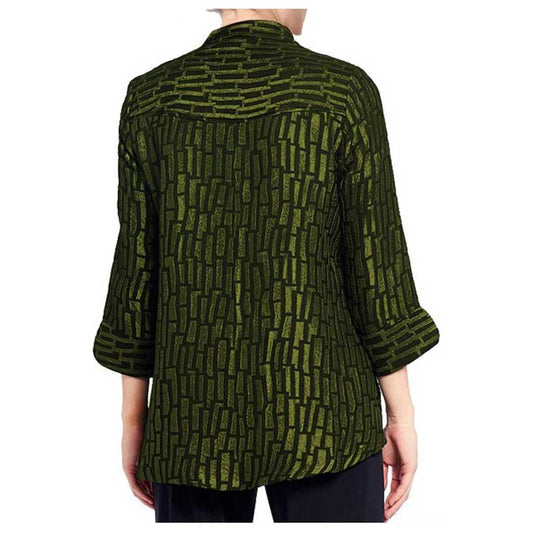 IC Collection Kiwi Jacquard Jacket - Simply Bella