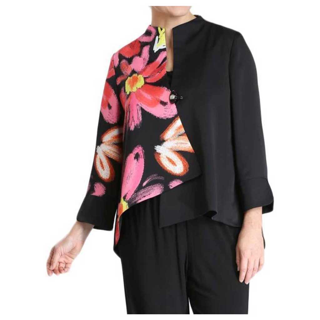 IC Collection Multi Floral Jacket - Simply Bella 