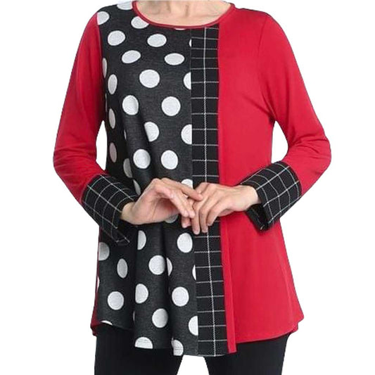 IC Collection Polka Dot Top