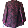 IC Collection Purple Jacquard Jacket